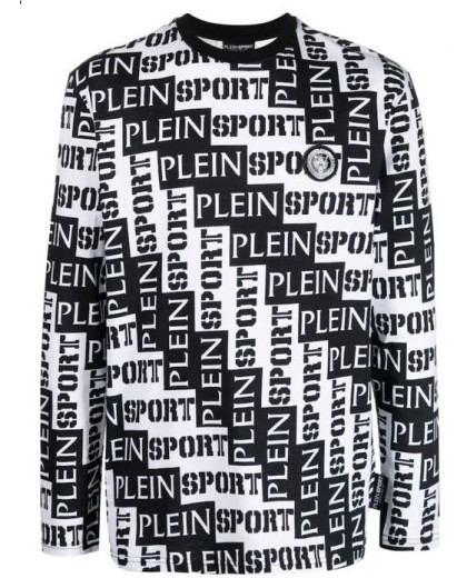SWEAT PLEIN SPORT BLANC ET NOIR