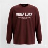 SWEAT BORDEAUX BOBA LUXE INTEMPOREL CLASSIC