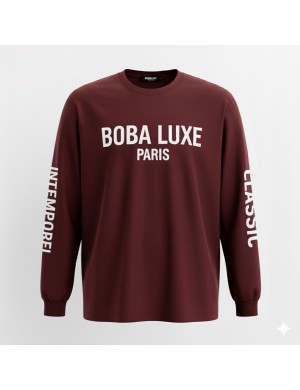 SWEAT BORDEAUX BOBA LUXE PARIS