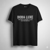 T-SHIRT NOIR BOBA LUXE POUR S'HABILLER SUR TERRE ET AILLEURS