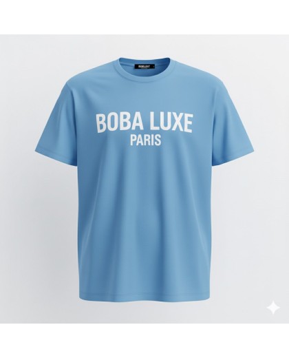 T-SHIRT BLEU CIEL BOBA LUXE PARIS