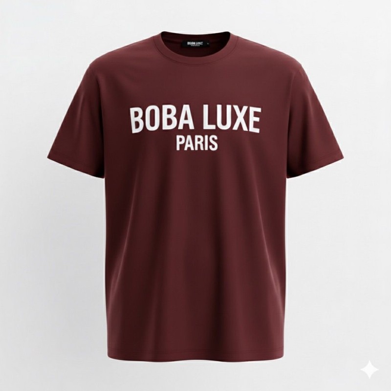 T-SHIRT BORDEAUX BOBA LUXE PARIS