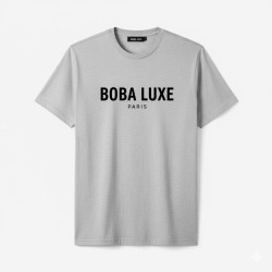 T-SHIRT GRIS CHINÉ BOBA LUXE PARIS