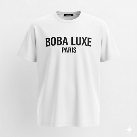 T-SHIRT BLANC BOBA LUXE PARIS                                 │